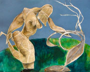 Model with Sculpture, 2000